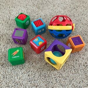 🌟 3 for $12 • baby blocks and toys